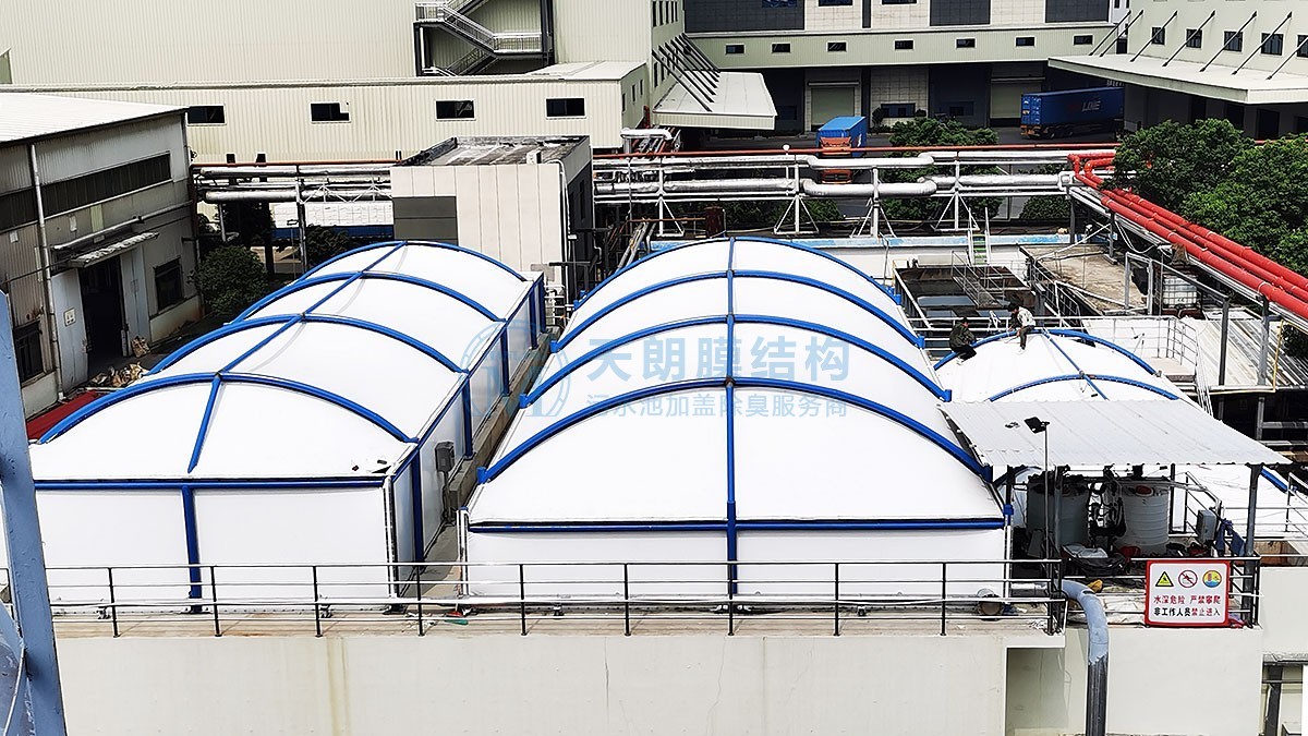 江西永冠污水池加蓋密封除臭項目